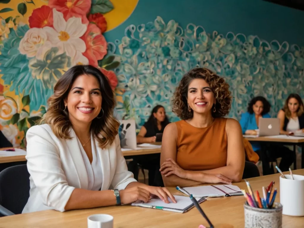 Personas latinas negociando